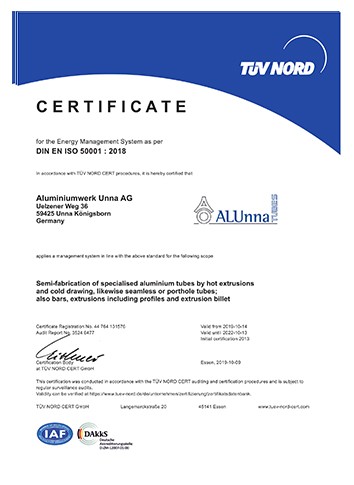 EN ISO 50001能源治理体系认证